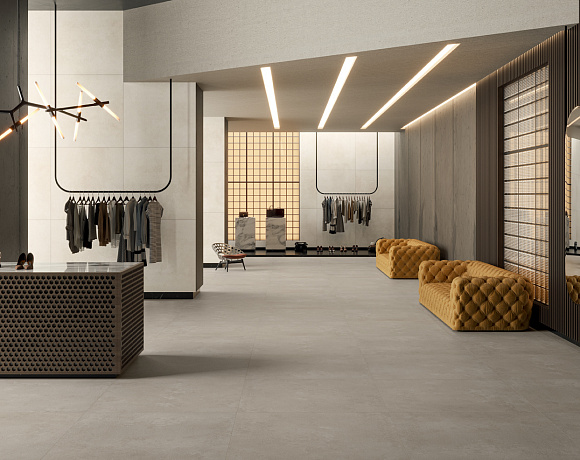 Керамогранит Imola Ceramica Replay. Фото в интерьере