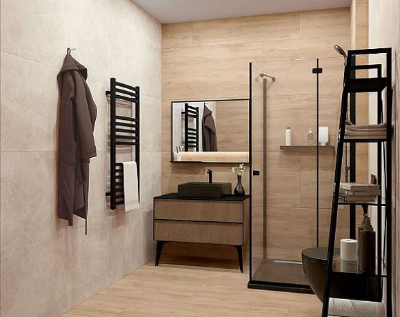 Global Tile Storm. Фото в интерьере