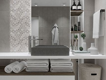 Плитка настенная Azori Starck Light