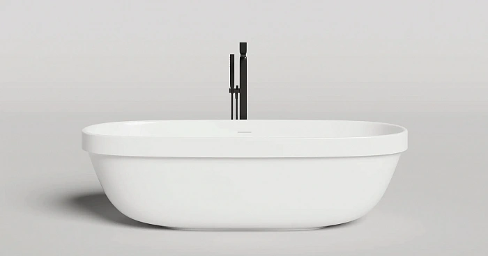 104821MF Ванна отдельностоящая Salini Greca 104821MF 180x80 см