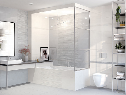 Бордюр Azori Lounge Mist Linea 6,2x50,5