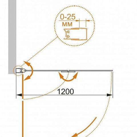 Cezares ECO ECO-O-V-21-120/140-C-Cr