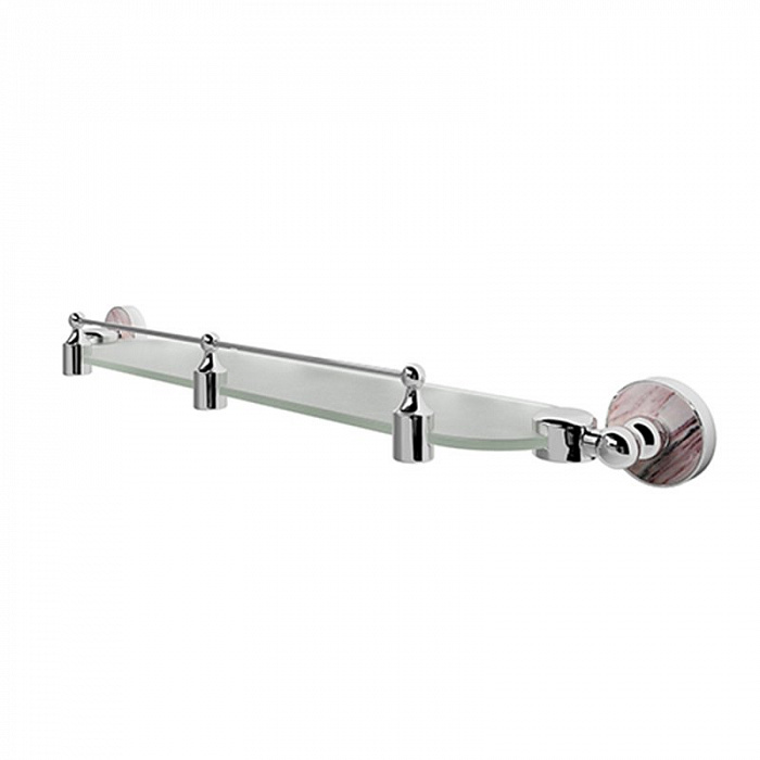 Aland K-8544 Полка стеклянная с бортиком
