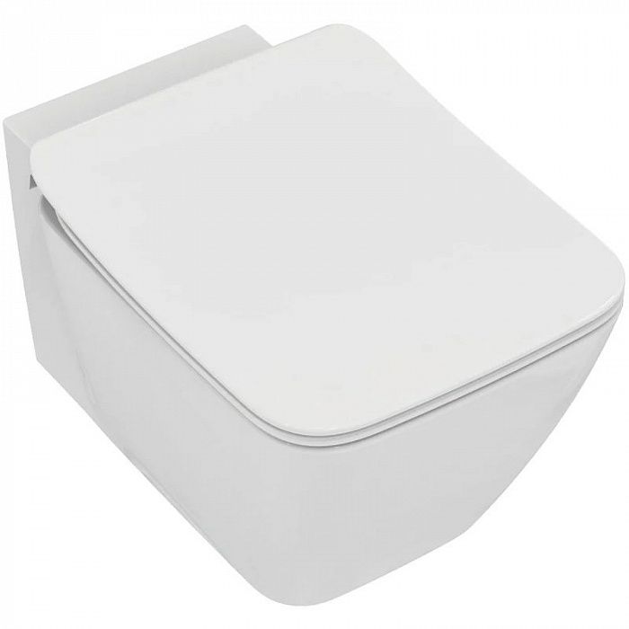 Унитаз подвесной Ideal Standard Strada II T359601 безободковый, с микролифтом