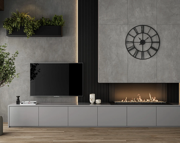 Керамогранит Alma Ceramica Uniko. Фото в интерьере