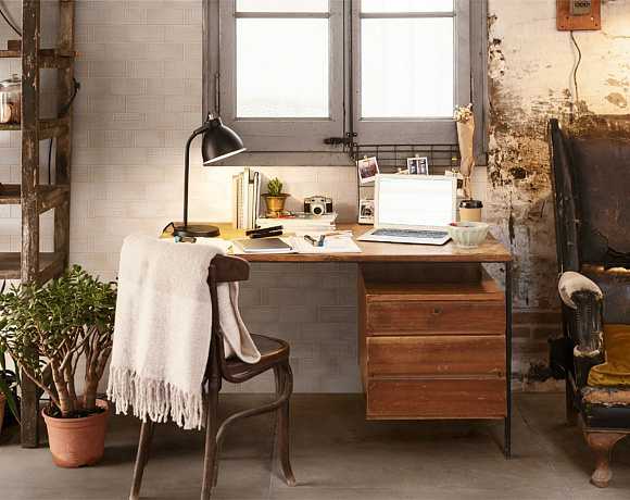 Керамогранит Imola Ceramica Gesso. Фото в интерьере