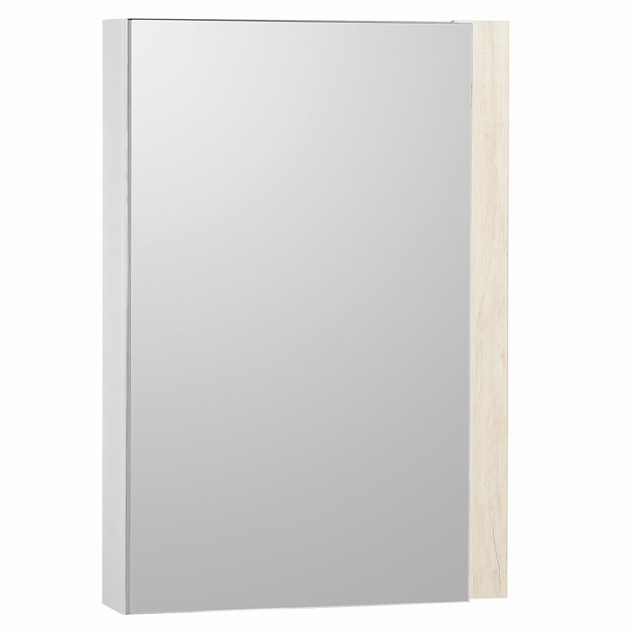 Зеркальный шкаф Aquaton Кантри 55 белый, дуб верона