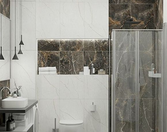 Global Tile Maximus. Фото в интерьере