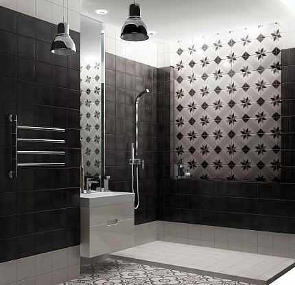Керамогранит Creto  Marrakesh антрацитовый 18,6х18,6