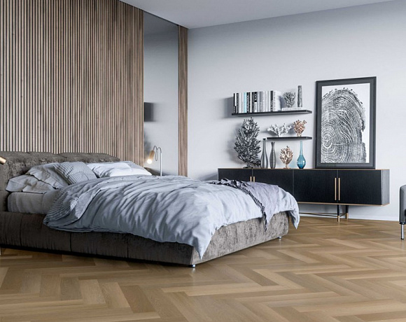 Кварцевый ламинат Fargo Parquet. Фото в интерьере