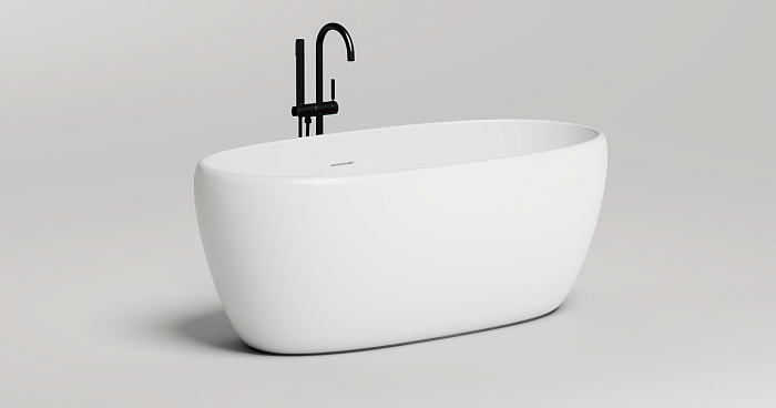 100122MF Ванна отдельностоящая Salini Luce 100122MF 150x75 см