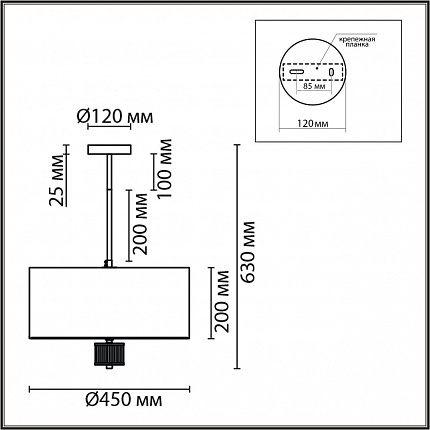 Люстра потолочная LUMION DAMONA 8109/5C MODERNI