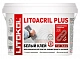 Дисперсионный клей белого цвета Litokol Litoacril Plus, 1 кг