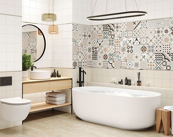Керамогранит New Trend Design Art. Фото в интерьере