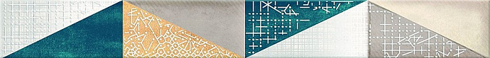 Бордюр Azori Eclipse Indigo Mix 6,2x50,5
