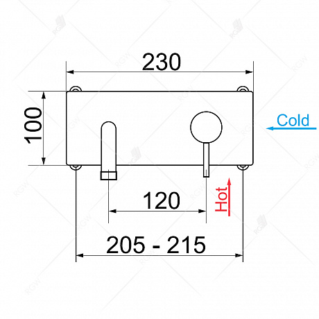 RGW Shower Panels 21140545-04