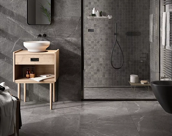 Керамогранит Imola Ceramica Blue Savoy. Фото в интерьере