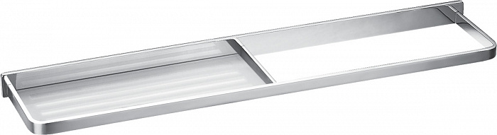 MAXIMA CZR-F-8916 Полка с полотенцедержателем, 608х120