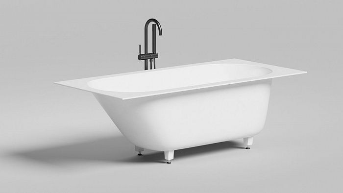 102414GF Ванна встраиваемая Salini Ornella 102414GF 170x80 см