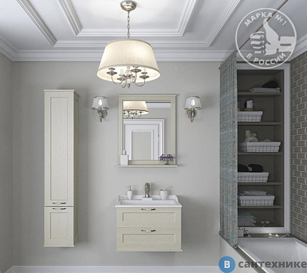 Тумба с раковиной Акватон ЛЕОН 65 1A187001LBPS0