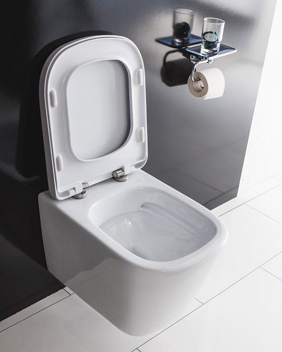 Сиденье быстросъемное, дюропласт, soft close, металлическое крепление BELBAGNO BB120SC