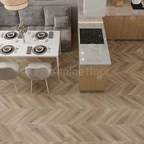 Alpine Floor Chevron Alpine LVT ECO 20-6
