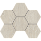 Мозаика Estima Kraft Wood KW00 Hexagon 25x28,5
