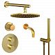 Душевой комплект 250 мм Paini Cox 78PJSET36911THSHBATH