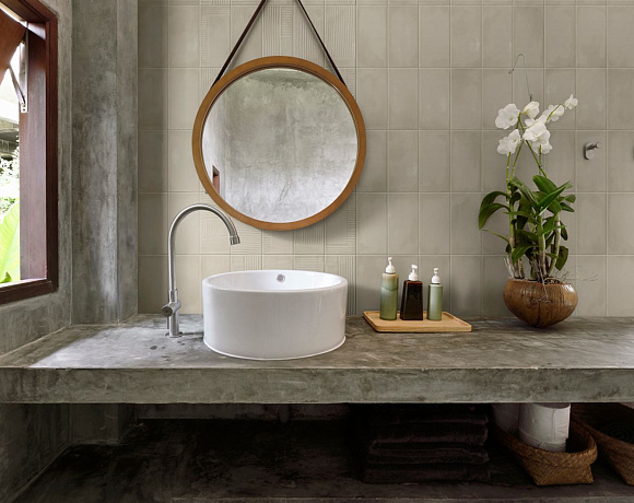 Керамогранит Imola Ceramica Gesso. Фото в интерьере
